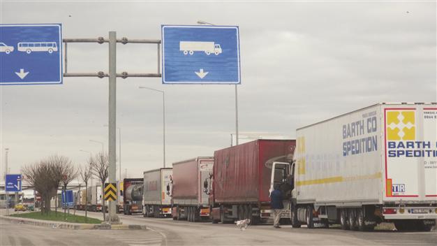 International Truck Drivers Protest On Bulgarian-Turkish Border