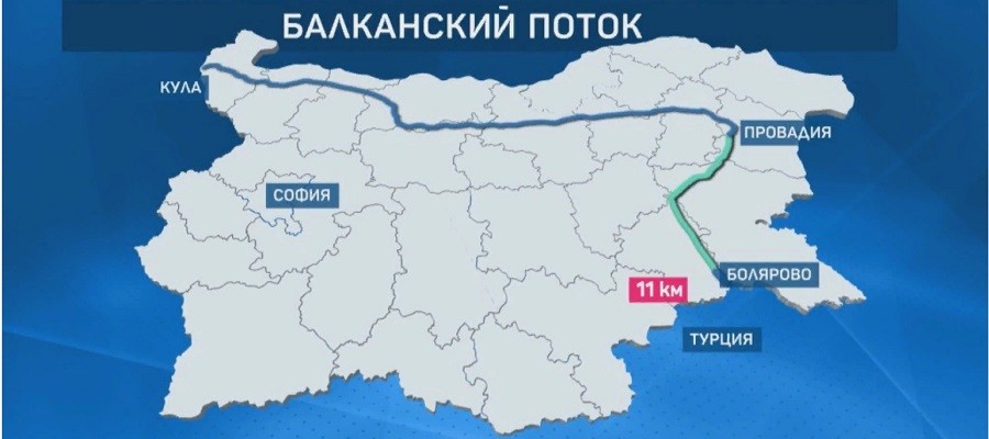The Construction Of The Balkan Stream Gas Pipeline Through Bulgaria Has Started (Video)