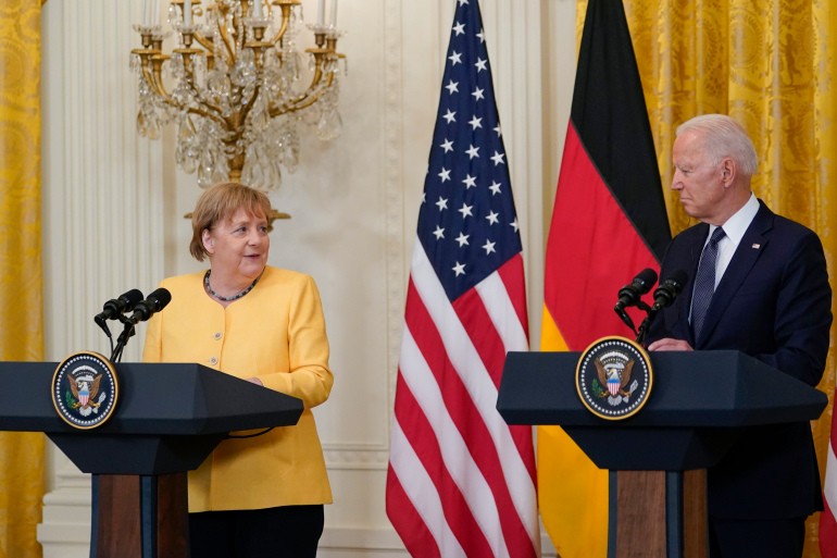 Merkel And Biden Agreed On Common Front Against Russian Aggression
