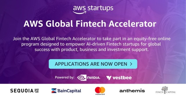 AWS, NVIDIA And Vestbee Team Up To Empower Fintech Startups With AWS Global Fintech Accelerator