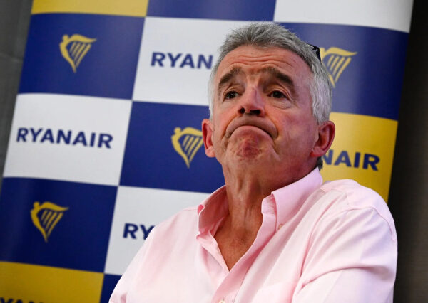 Ryanair Warns of Up to 20% Rise in European Airfares