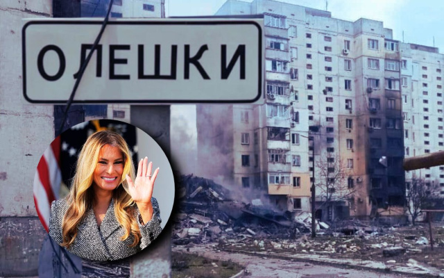Melania Trump Brokers Russia-Ukraine Ceasefire in Oleshky